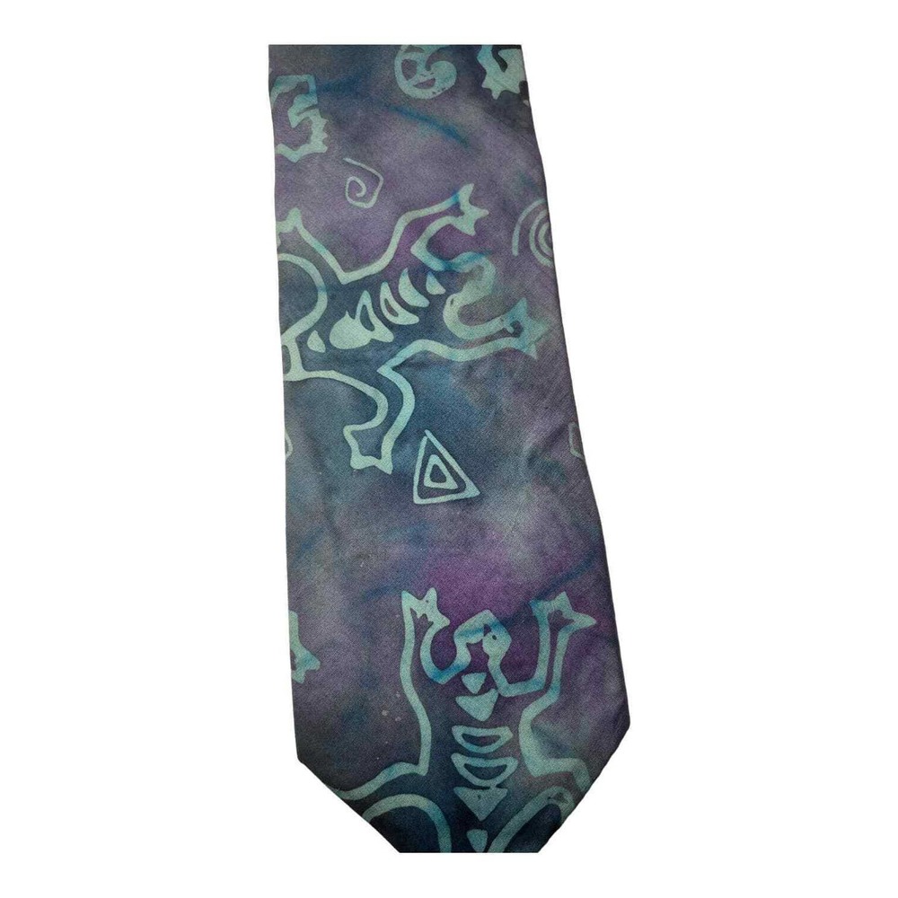 💚Odyssey Turtle Print neck tie